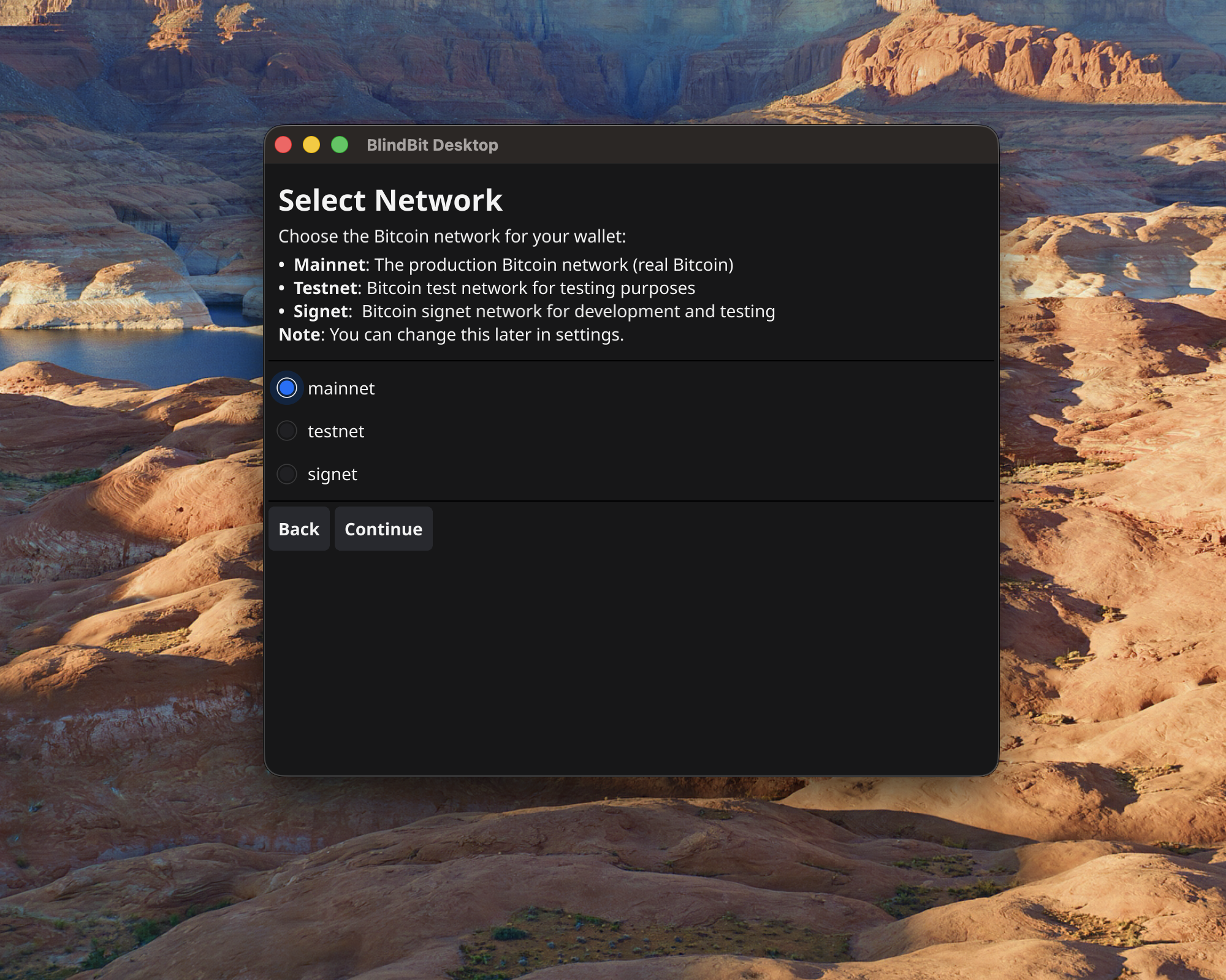 Make Network Selection
